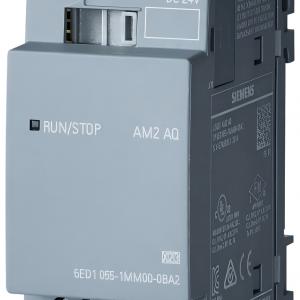 Siemens PLC Programmable Controller LOGO! 8 AM2 AQ Analog Expansion Module 6ED1055-1MM00-0BA2
