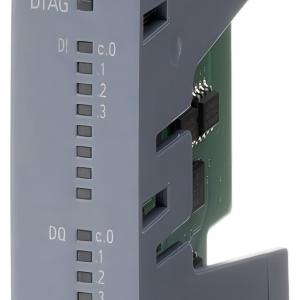 Siemens SIMATIC S7-1200 G2：SM 1223 Digital I/O，4DI/4DO 200 kHz；Input：4x DI 5V DC，200 kHz；Output：4x DQ 5V DC 0.1A，Sinking/Sourcing Transistor, 200 kHz Programmable Logic Controller 6ES7223-7AF50-0XB0