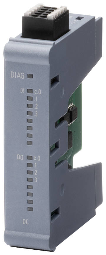 Siemens SIMATIC S7-1200 G2：SM 1223 Digital I/O，4DI/4DO 200 kHz；Input：4x DI 5V DC，200 kHz；Output：4x DQ 5V DC 0.1A，Sinking/Sourcing Transistor, 200 kHz Programmable Logic Controller 6ES7223-7AF50-0XB0