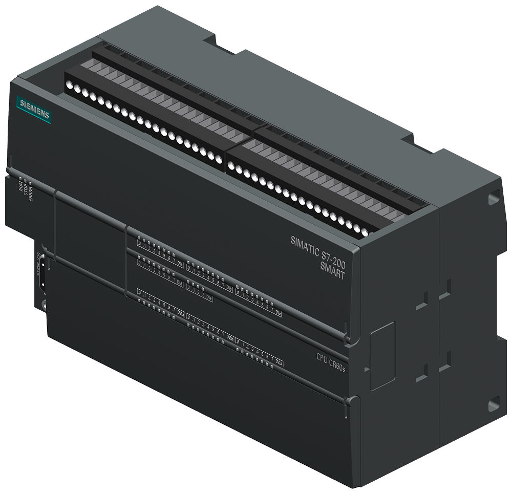 Siemens SIMATIC PLC S7-200 SMART CPU CR60 AC/DC/RELAY 36DI/24DQ Compact Controller 6ES7288-1CR60-0AA0